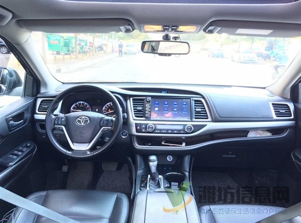 豐田 漢蘭達(dá) 2017款 2.0T 四驅(qū)豪華導(dǎo)航版 7座