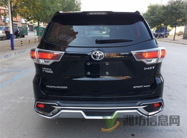 豐田 漢蘭達(dá) 2017款 2.0T 四驅(qū)豪華導(dǎo)航版 7座