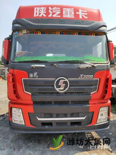 出售二手德龍X3000牽引車500馬力 輕體國五