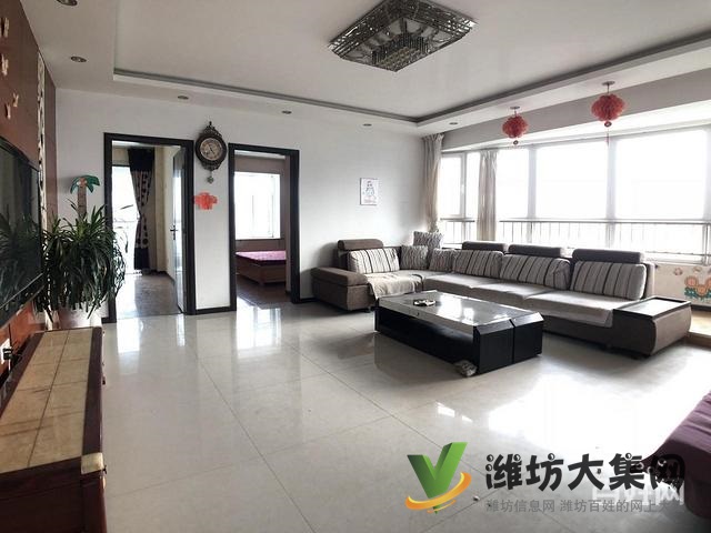 北海學校南鄰 電梯好樓層精裝三室帶租賃車位 近谷德