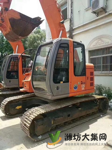 日立135原版車況二手挖掘機性能免檢價格便宜