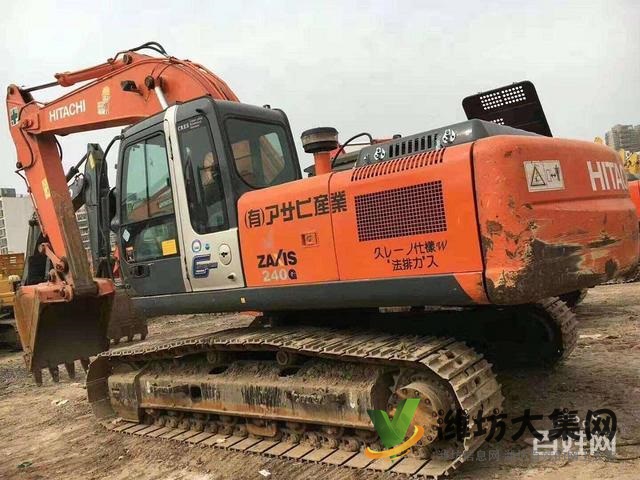 想買二手進口原裝直噴挖掘機，日立240-3G看過來