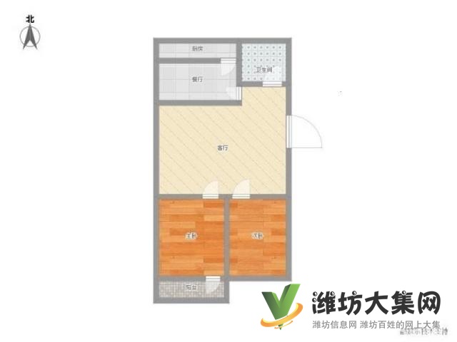 萬達近單位房 同心園小區 一樓帶院 兩室兩廳 院子