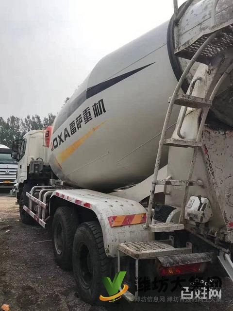 處理16年二手歐曼攪拌車 大14拉16方 后八輪