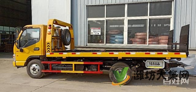 二手東風江淮藍牌一拖二清障車價格 有現車