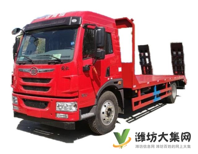 拖拉150挖機拖車廠家東風商用挖機拖車廠家