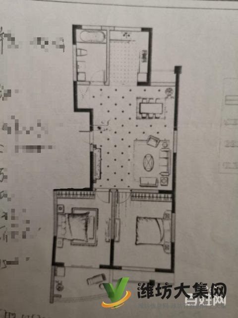新華日向近精裝盛世華庭 兩室朝陽 隨時看房