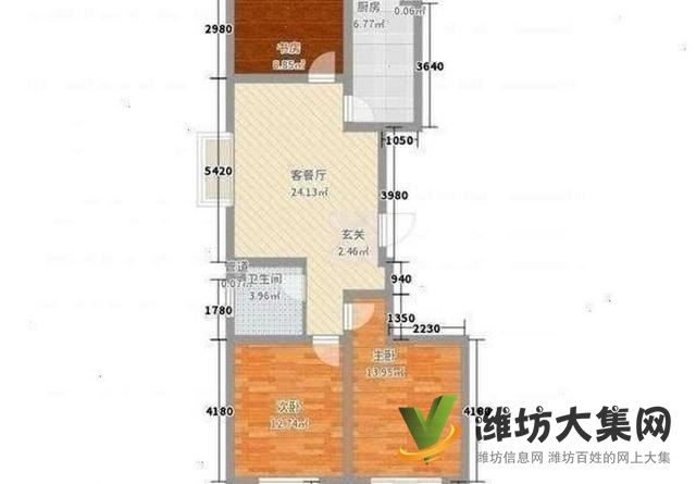 安全交易萬達(dá)近 金都時代新城 全明大三室 精裝 1