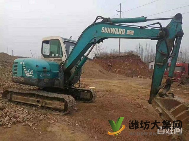 山河智能70二手挖掘機動力強勁性價比高