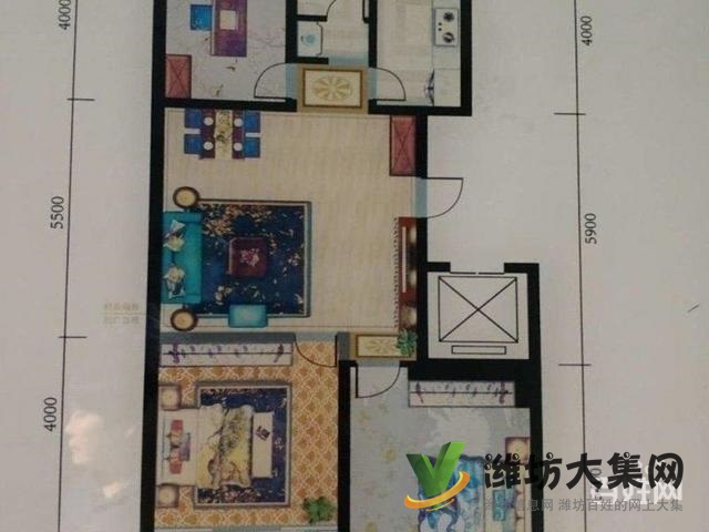 萬達(dá)北 泰華近 總價87萬買個125平的大三室新房子