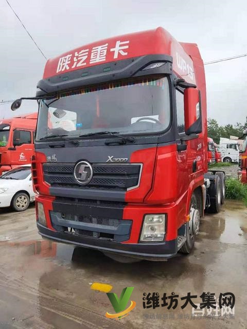 17年國五二手德龍x3000牽引車 濰柴500馬力