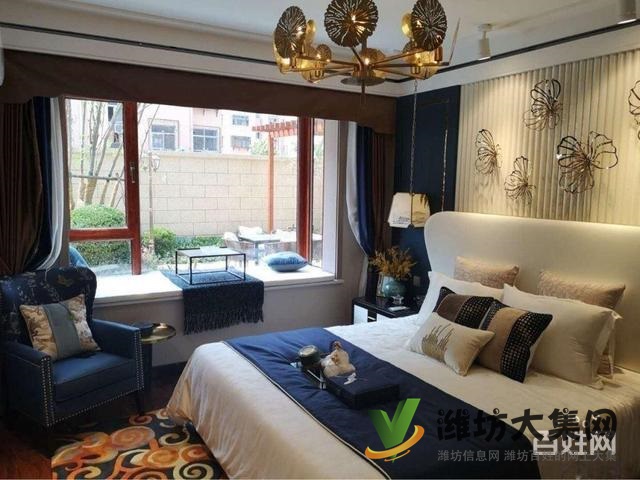 奎文區白浪河畔 高檔小區 陽光假日 法式 多層電梯