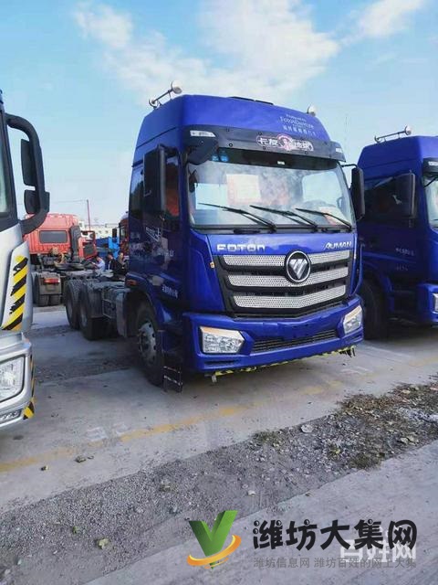 轉讓400馬力 雙驅輕體 二手歐曼牽引車 國五