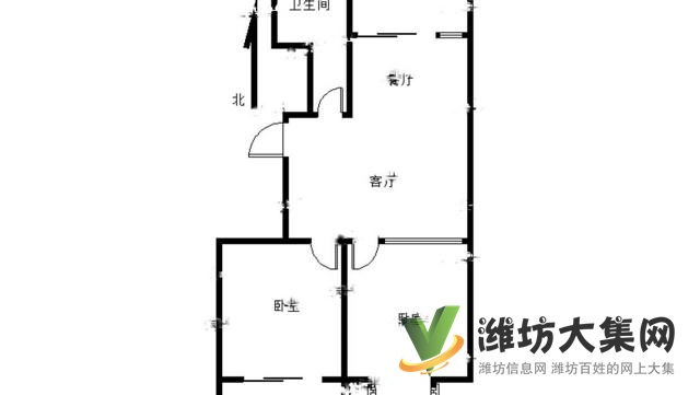明德花園小高層樓頂 兩室兩廳可改三室
