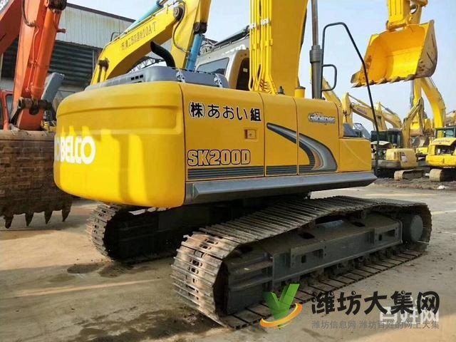 日本進(jìn)口神鋼200大黃蜂挖掘機(jī)原版車(chē)況價(jià)格美麗