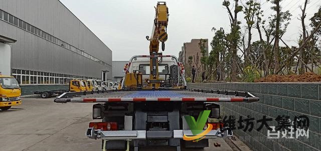 8噸平板一拖二清障車,東風天錦高速救援車 有現車