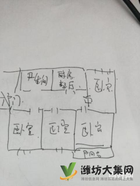 實(shí)驗(yàn)小學(xué)一墻之隔工人新村 三樓 雙氣 濰柴宿舍對面