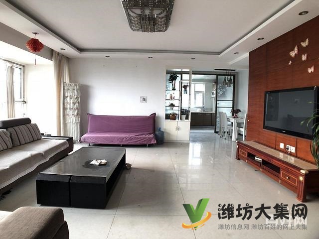 北海學校南鄰 電梯好樓層精裝三室帶租賃車位 近谷德