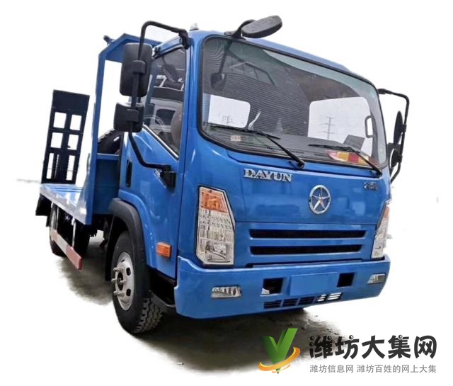 拖拉150挖機拖車廠家東風商用挖機拖車廠家