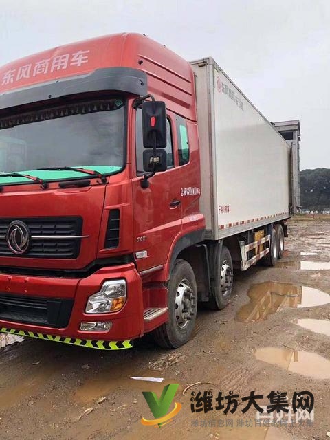 出售東風(fēng)天龍冷藏車340馬力國(guó)五肉溝車