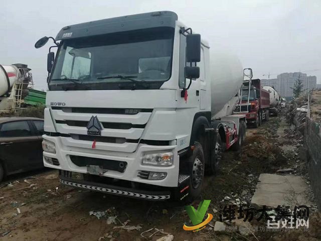 轉讓二手豪沃攪拌車 大20方 國五 前四后八輪