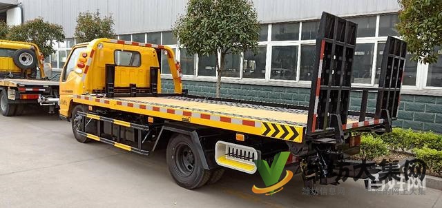 東風藍牌一拖二清障車廠家直銷多少錢 有現車超低首付