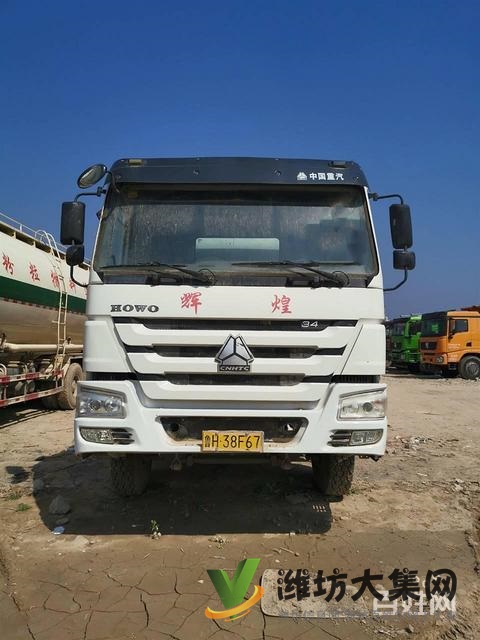 急售國四二手豪沃攪拌車 12方 后八輪 340馬力