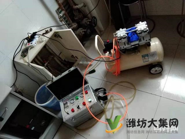 濰坊地暖管自來水管打壓測漏維修清洗地暖壁掛爐