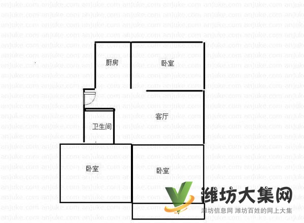 供暖 泰華 萬達(dá)近 3室1廳1衛(wèi)拎包入住