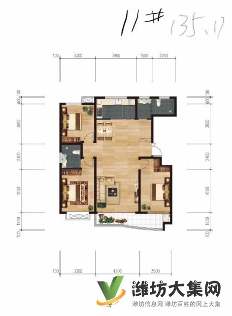 北海路玉清街金尊華府現(xiàn)房熱銷樓盤頂