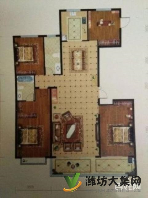 勝利街虞河路東方名苑H戶型單價6300一平總價89