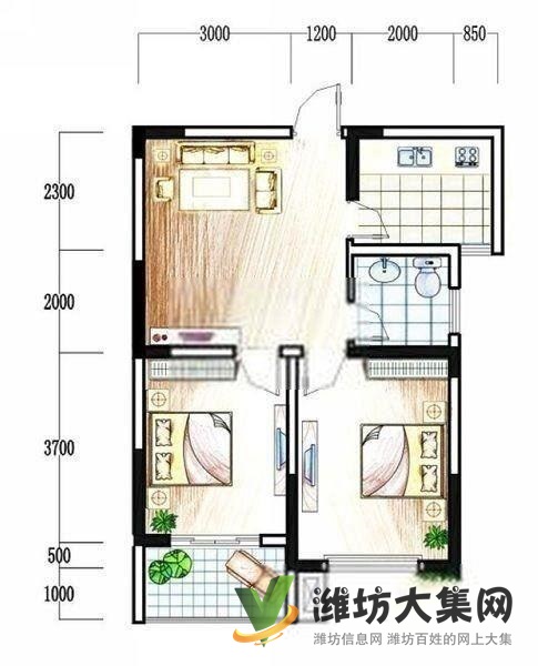 豪德區政府近帶院!!急售沿河觀景星都國際對面