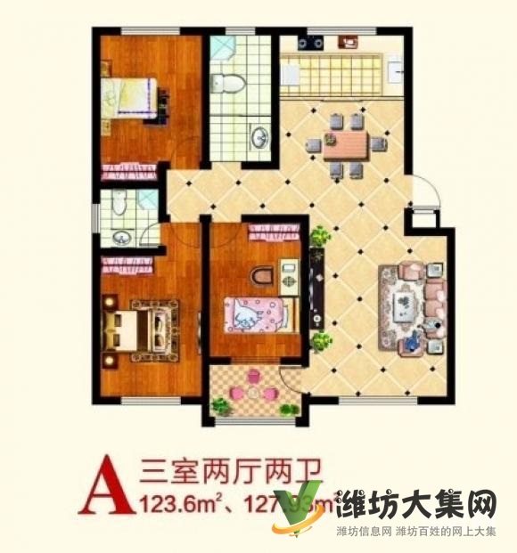 健康街濰州路福康苑多層現(xiàn)房均價(jià)6500一平領(lǐng)秀華城