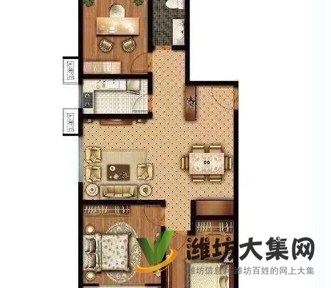 美國小鎮130平64萬急售