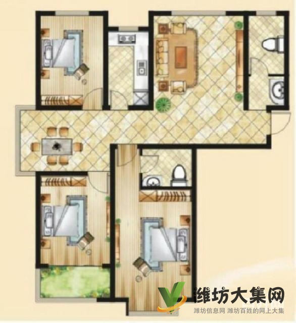 上城國際佳樂家近茂華東鄰奧文精裝好房!實景拍攝,拎包入住!!