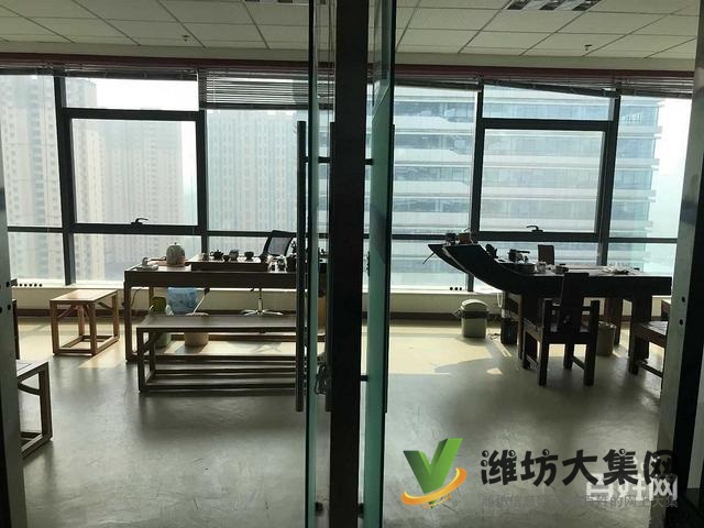 萬達A座 南向寫字樓 帶隔斷 精裝修