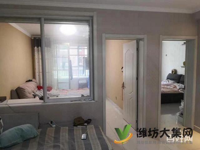 濰縣中路學房!精裝修多層二樓,全明戶型,南北通透,送家具家電