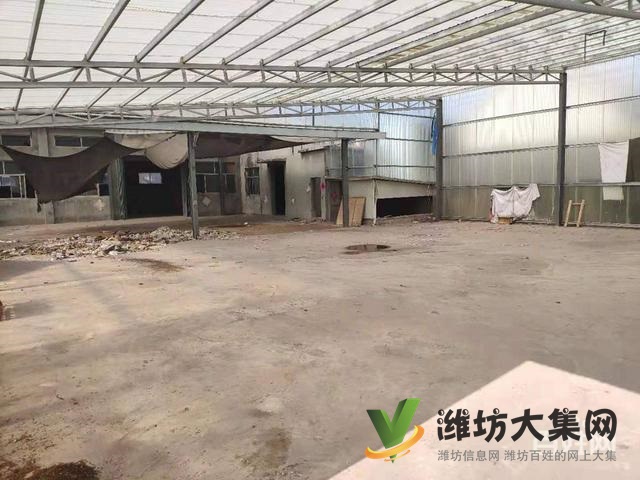 (快租免費尋址)濰城區寶通街濰蔣路官家莊村廠房出租
