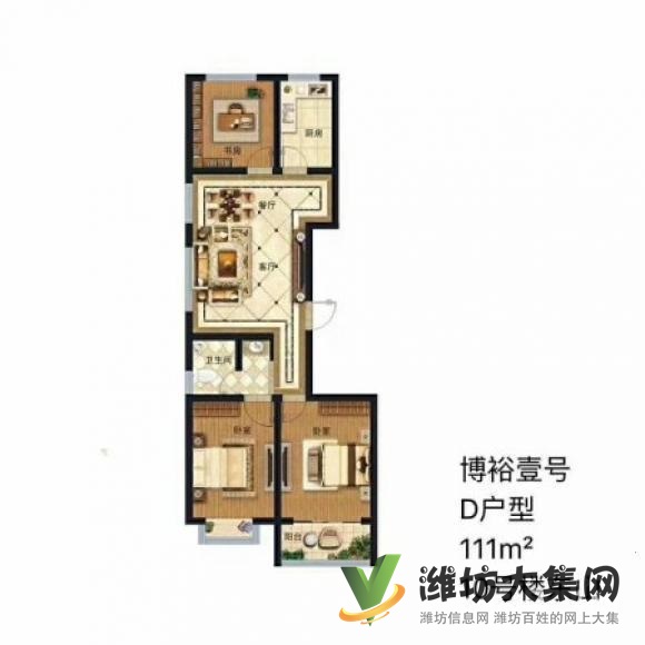 佳樂家近高鐵北站 翡翠園 精裝兩室 家具家電齊全