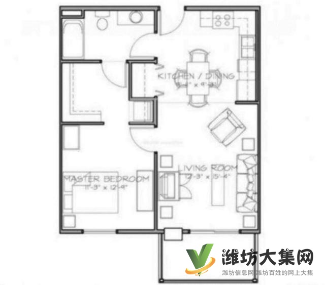 市北區博萊特精裝兩室,帶外置閣樓,拎包入住,搶到賺