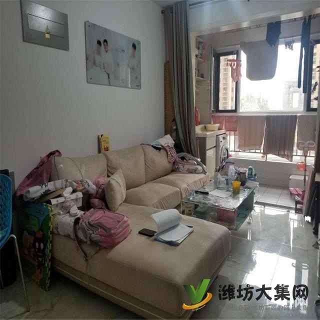 虞河生活城近 81平方客廳朝陽金鼎華府精裝兩室 帶