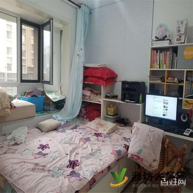 虞河生活城近 81平方客廳朝陽金鼎華府精裝兩室 帶