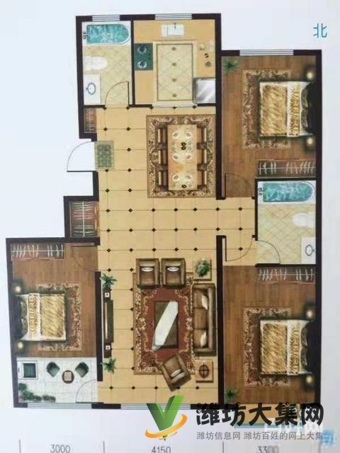 花園小區精裝大H 玫瑰公館 現房!單價7000多