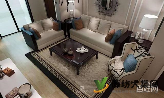 陽光100奎文印兩室兩廳全明戶型91平南北通透