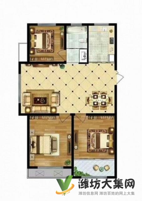 四中崇文實(shí)驗(yàn)* * * 泰晤士頂復(fù) 東山客廳帶大窗