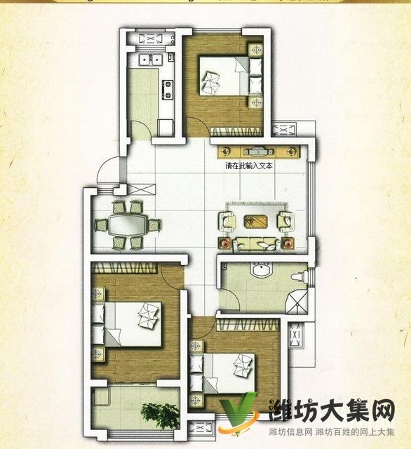 魯發名城,3居室2廳,精裝修短住保養好,真實圖片和