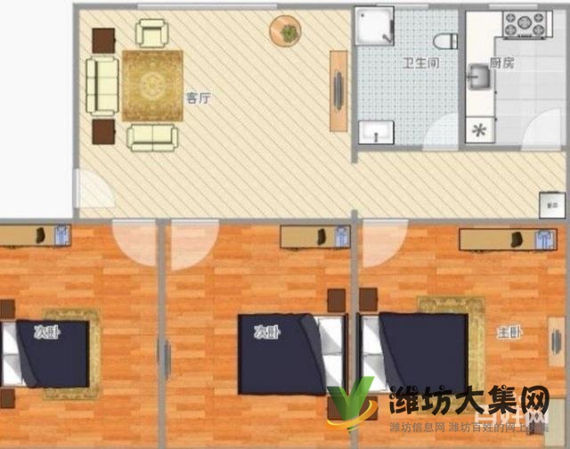 東埠中學(xué) 學(xué)區(qū)房精裝帶子母車庫,116平3室2廳2