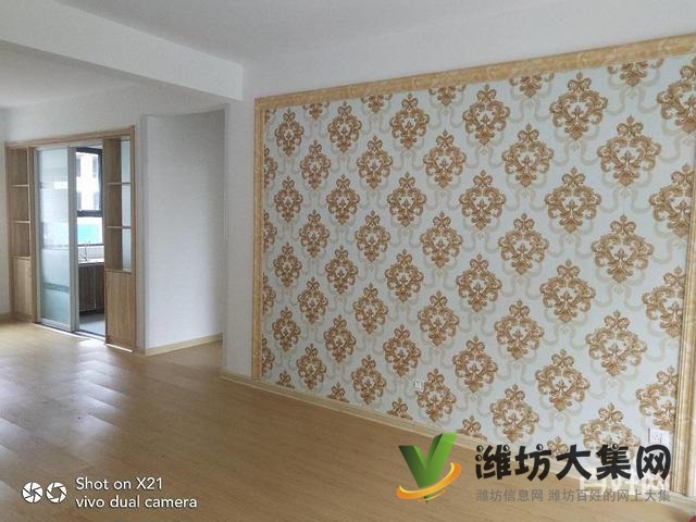 安丘一中學校緊鄰 尚水名邸一樓帶院 精裝拎包入住三