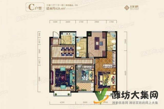 恒信無虛假高新區(qū)東風街濰坊學院金馬怡園旁團購房H戶