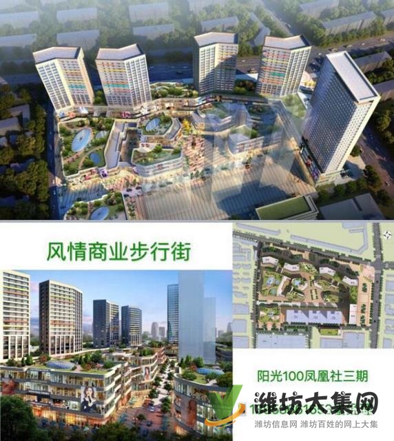 陽光100鳳凰社二期沿街商鋪40-300平